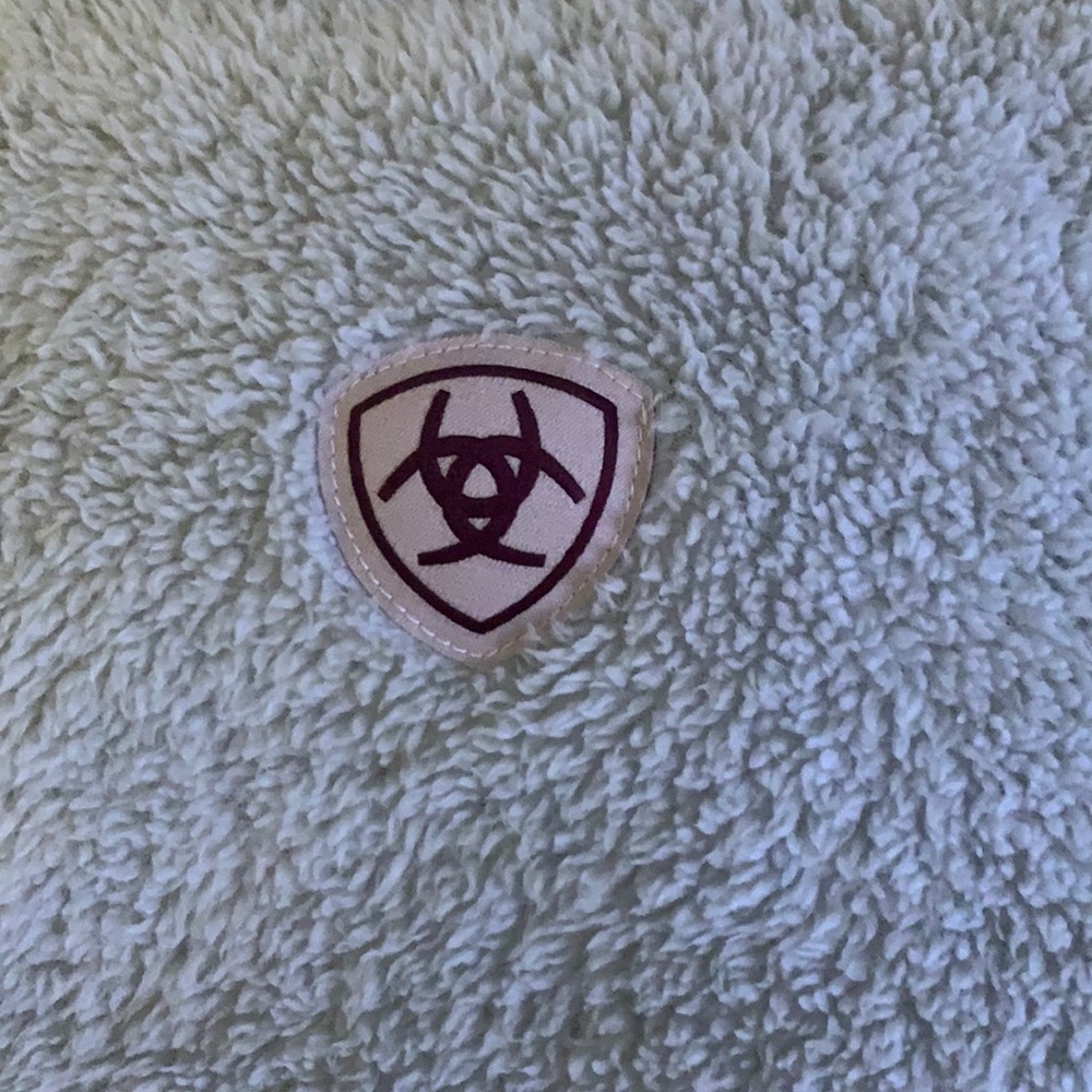 Ariat Women's Canvas Berber Long Sleeve Hooded Pullover Jacket